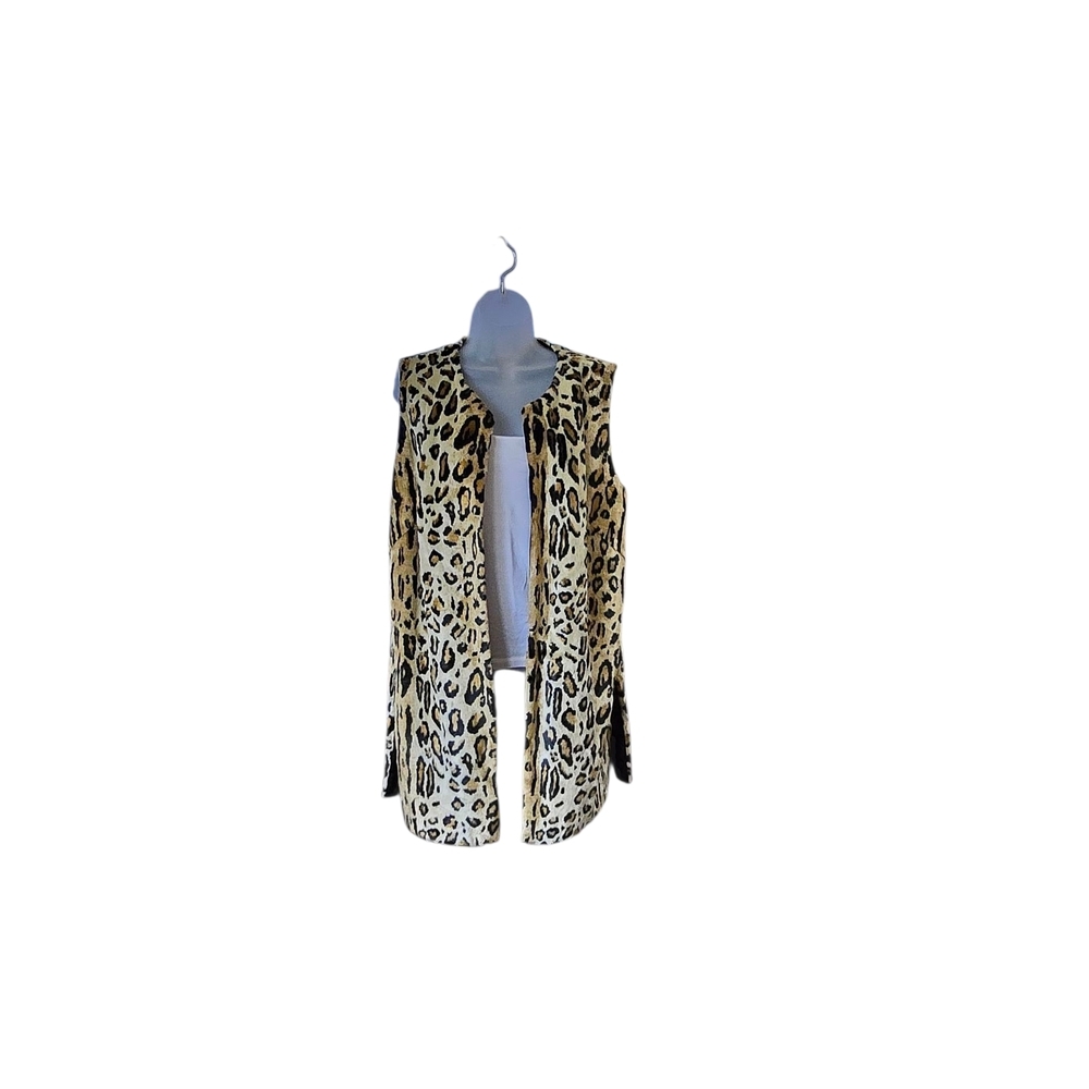 Chico's Leopard‎ Print Vest